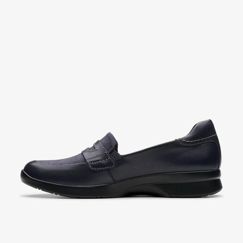 Clarks Ellowyn Penny Lacivert | CLKS-84987