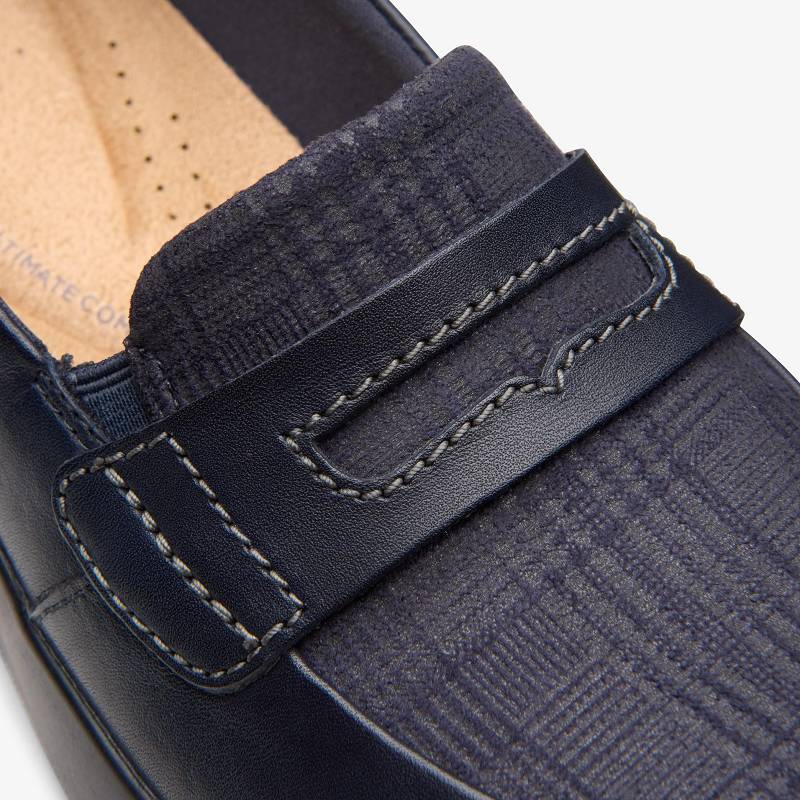 Clarks Ellowyn Penny Lacivert | CLKS-84987