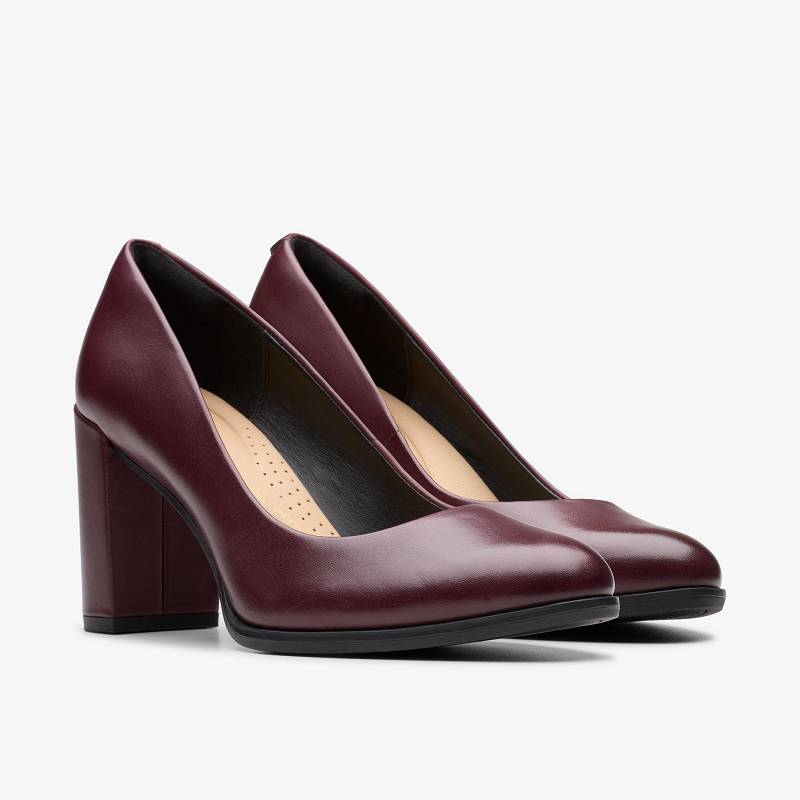 Clarks Freva85 Court Bordo | CLKS-85199