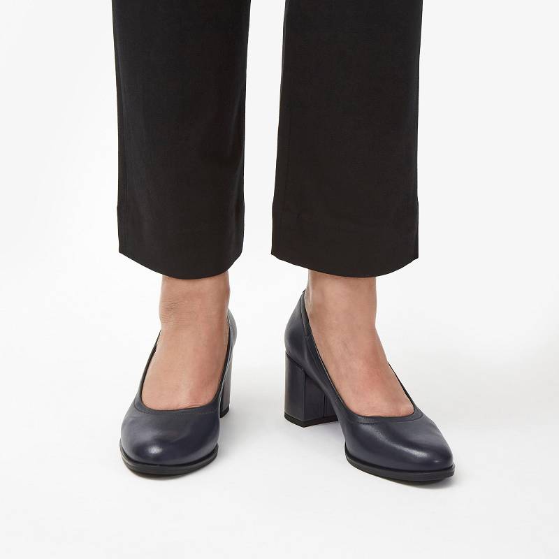 Clarks Freva 55 Court Lacivert | CLKS-85205