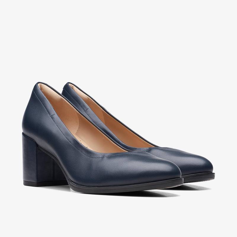 Clarks Freva 55 Court Lacivert | CLKS-85205