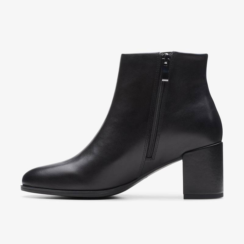Clarks Freva 55 Zip Siyah | CLKS-85570