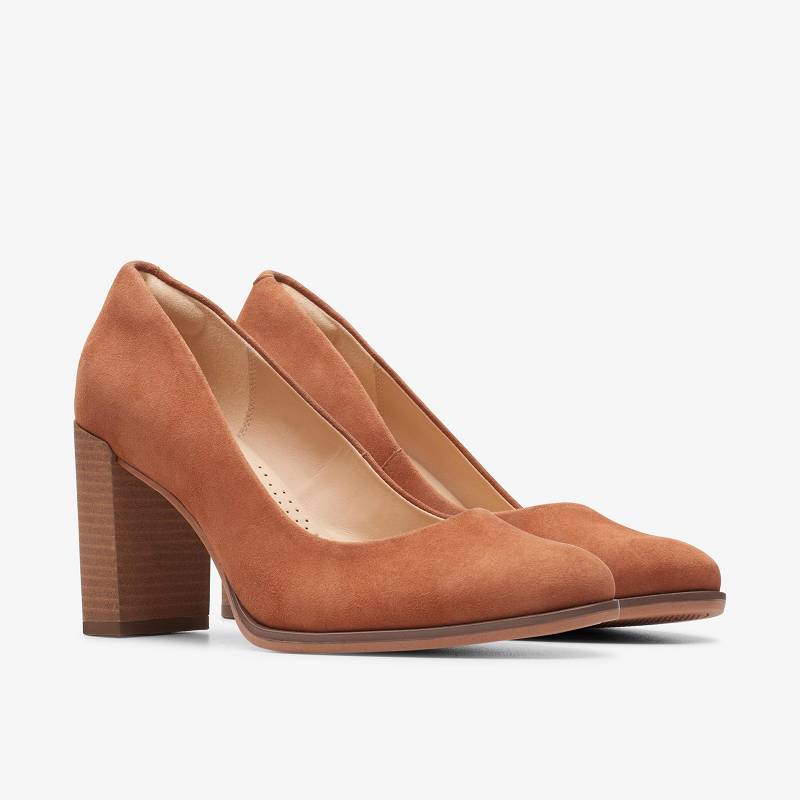 Clarks Freva 85 Court Camel | CLKS-85201