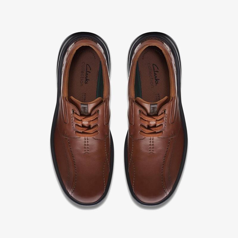 Clarks Gessler Lace Koyu Kahverengi | CLKS-84457
