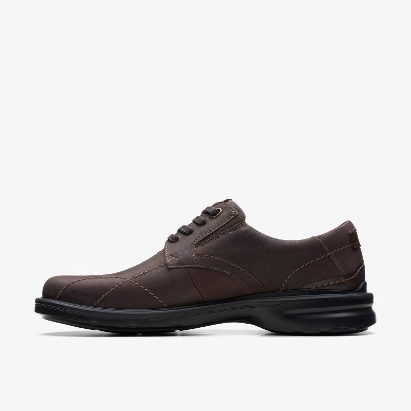 Clarks Gessler Lace Koyu Kahverengi | CLKS-84456