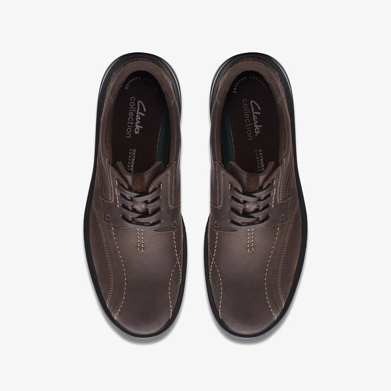 Clarks Gessler Lace Koyu Kahverengi | CLKS-84456