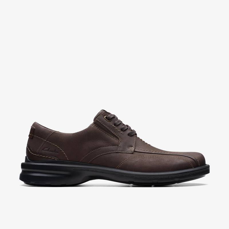 Clarks Gessler Lace Koyu Kahverengi | CLKS-84456