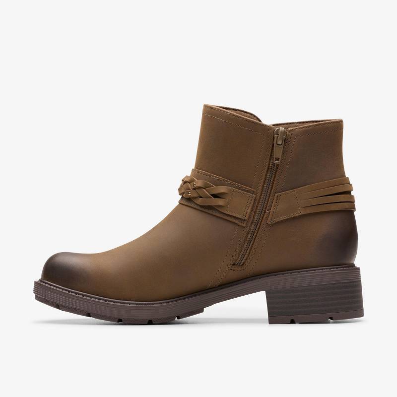 Clarks Hearth Kaylie Açık Kahverengi | CLKS-85590