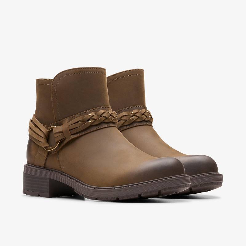 Clarks Hearth Kaylie Açık Kahverengi | CLKS-85590