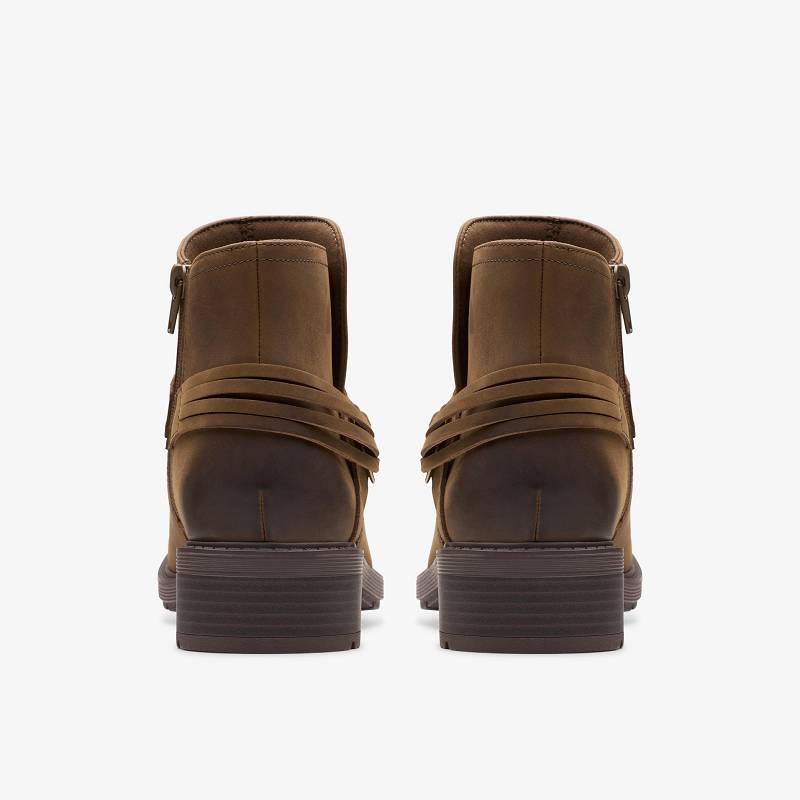 Clarks Hearth Kaylie Açık Kahverengi | CLKS-85590