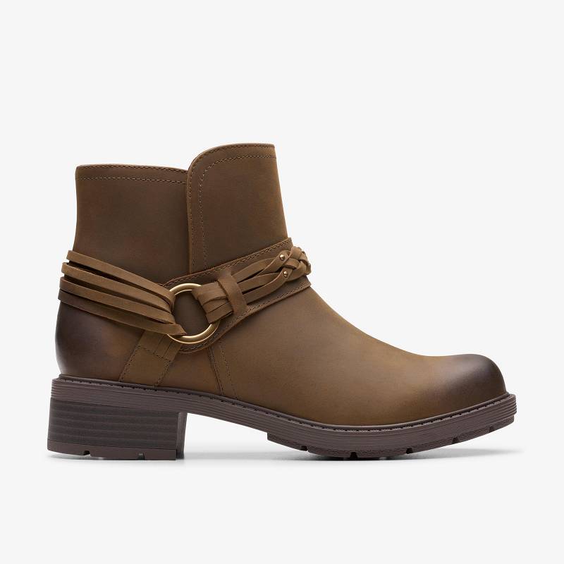 Clarks Hearth Kaylie Açık Kahverengi | CLKS-85590