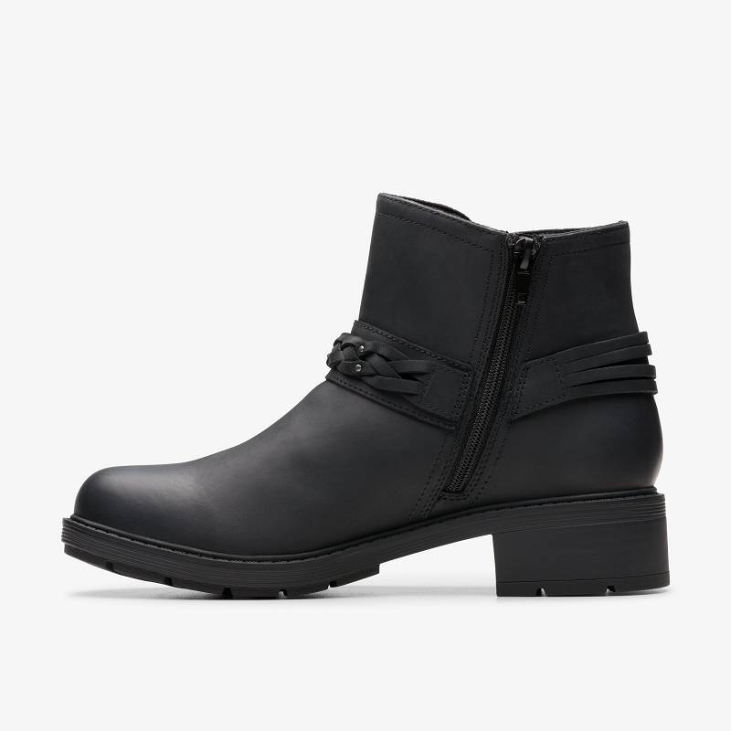Clarks Hearth Kaylie Siyah | CLKS-85589