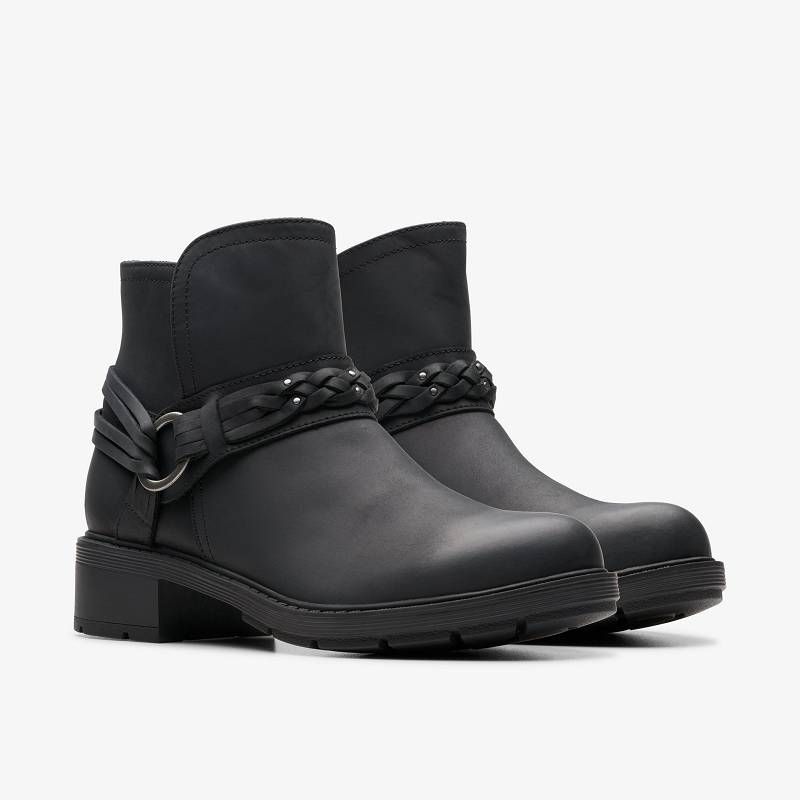 Clarks Hearth Kaylie Siyah | CLKS-85589