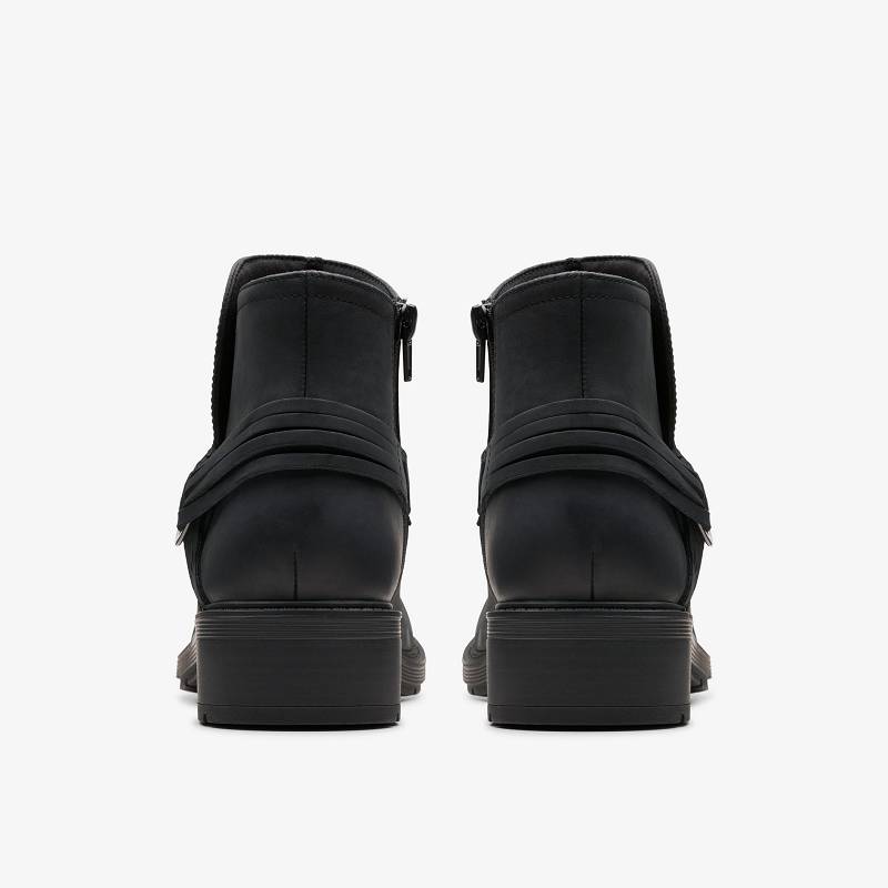 Clarks Hearth Kaylie Siyah | CLKS-85589