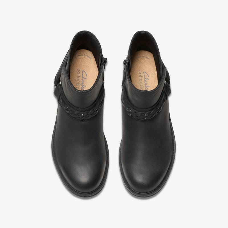 Clarks Hearth Kaylie Siyah | CLKS-85589