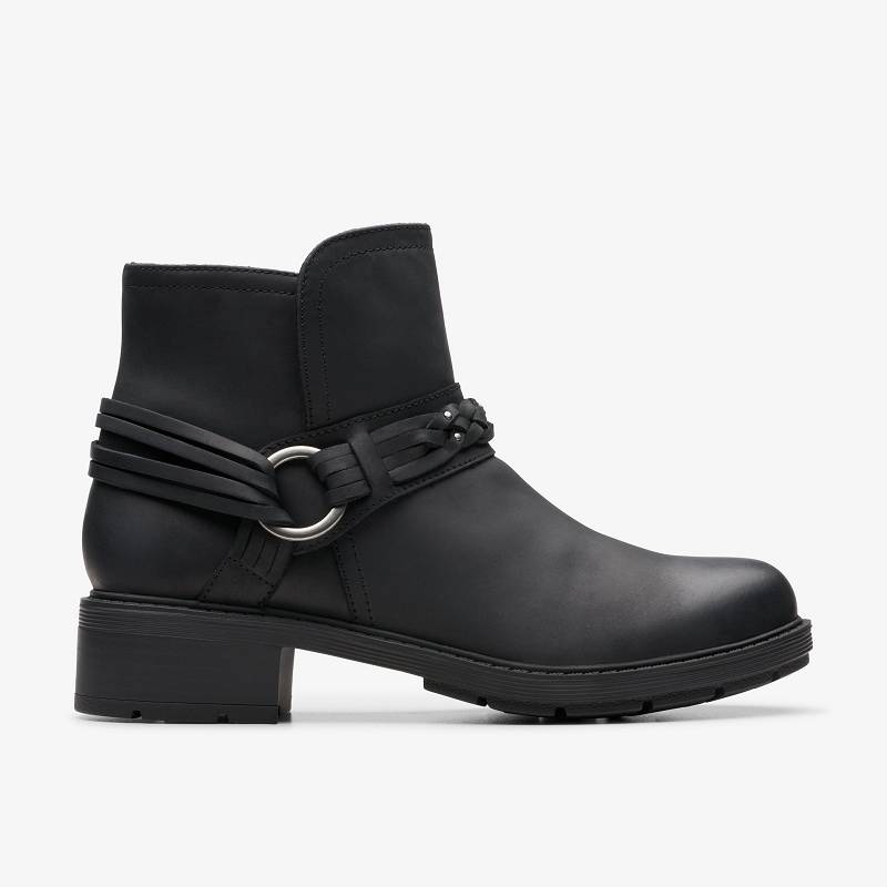 Clarks Hearth Kaylie Siyah | CLKS-85589