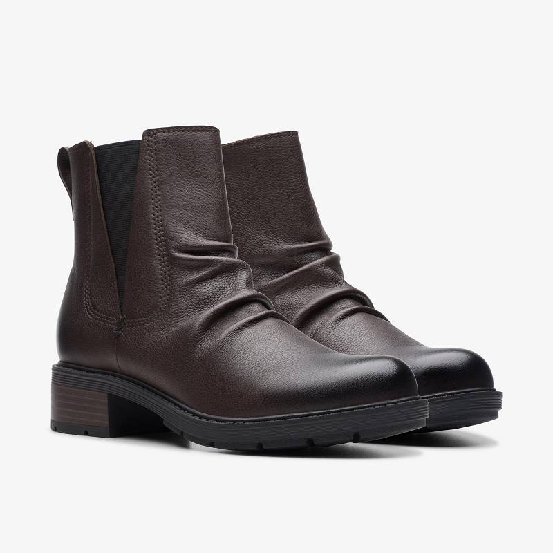 Clarks Hearth Rose Koyu Kahverengi | CLKS-85599
