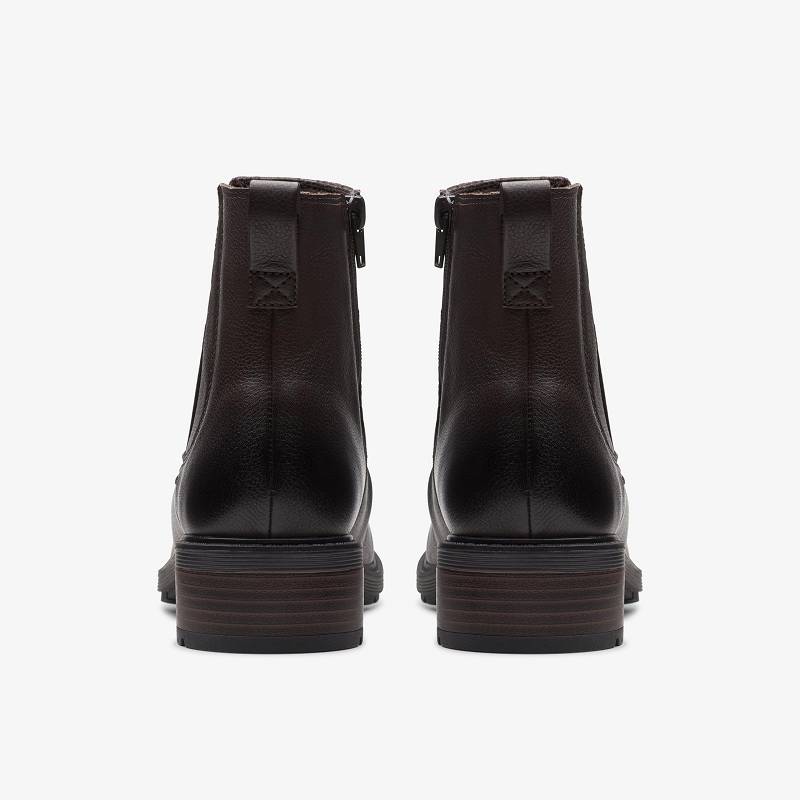 Clarks Hearth Rose Koyu Kahverengi | CLKS-85599