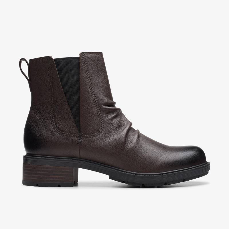 Clarks Hearth Rose Koyu Kahverengi | CLKS-85599