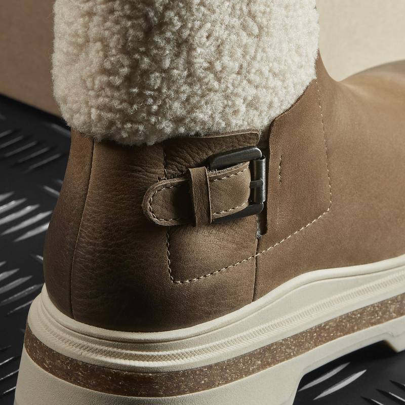 Clarks Hencroft Madi Waterproof Koyu Kahverengi | CLKS-85509