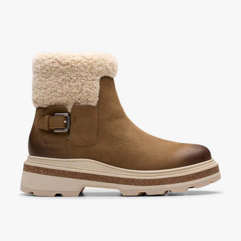 Clarks Hencroft Madi Waterproof Koyu Kahverengi | CLKS-85509