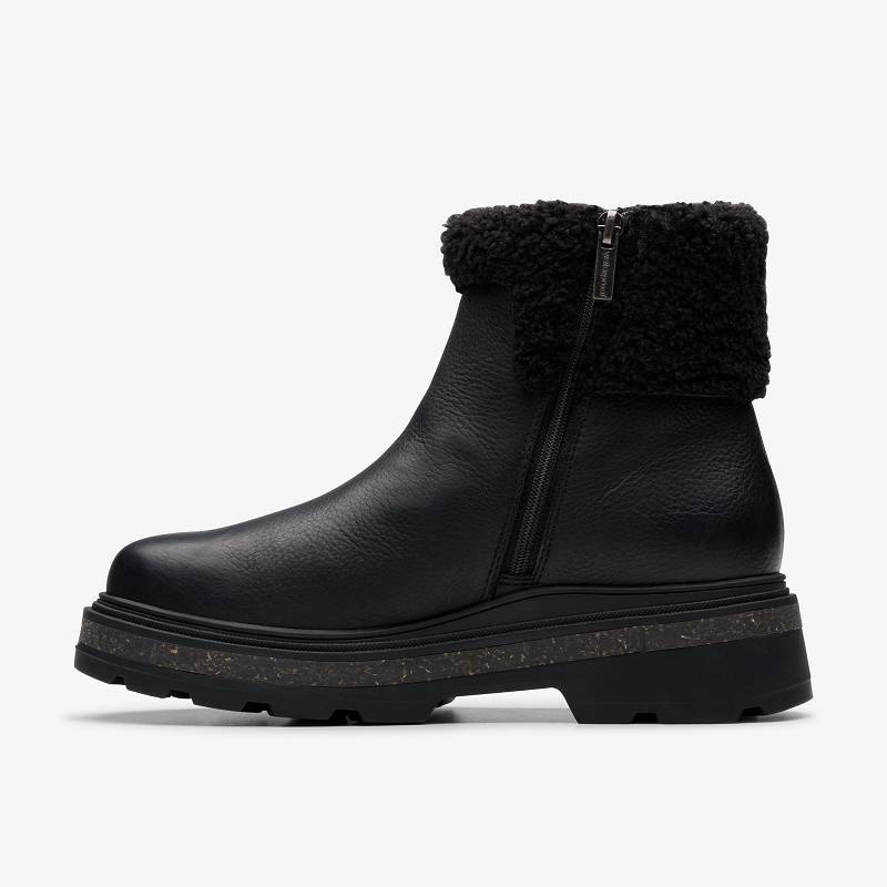 Clarks Hencroft Madi Waterproof Siyah | CLKS-85508