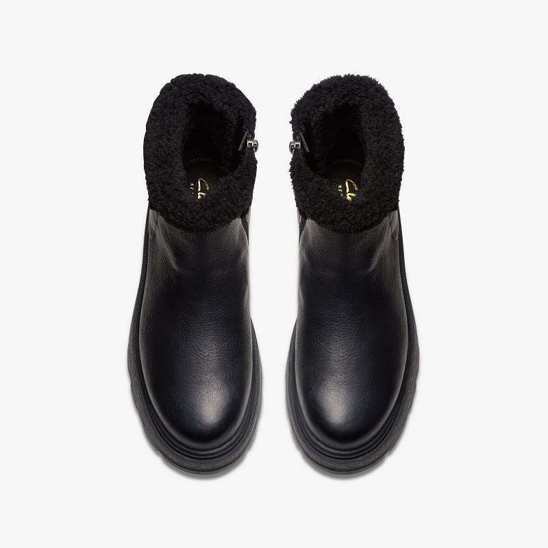 Clarks Hencroft Madi Waterproof Siyah | CLKS-85508