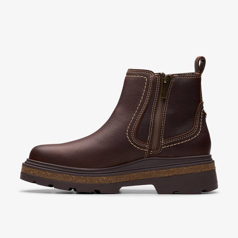 Clarks Hencroft Step Waterproof Kahverengi | CLKS-85514