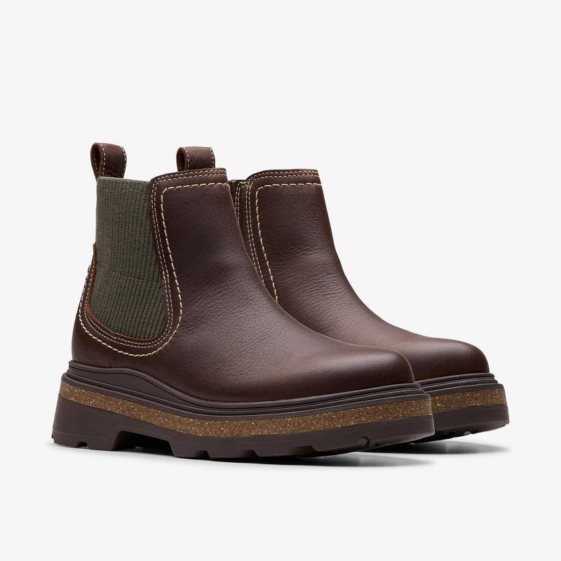Clarks Hencroft Step Waterproof Kahverengi | CLKS-85514