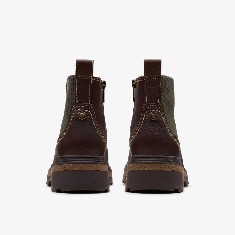 Clarks Hencroft Step Waterproof Kahverengi | CLKS-85514