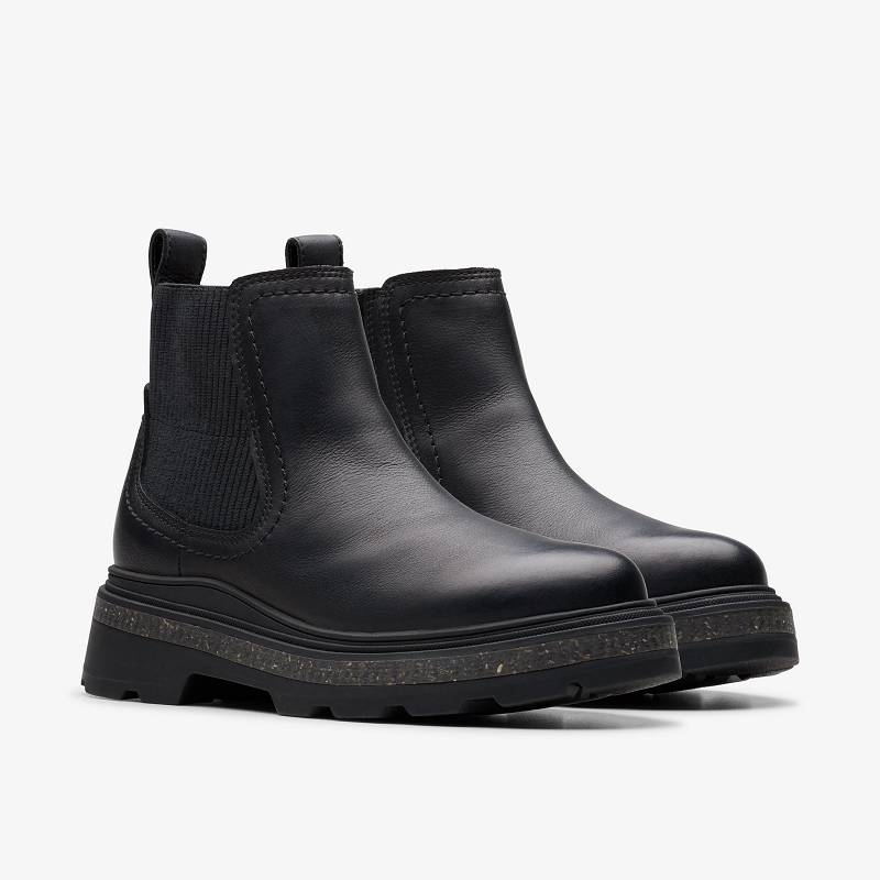 Clarks Hencroft Step Waterproof Siyah | CLKS-85512