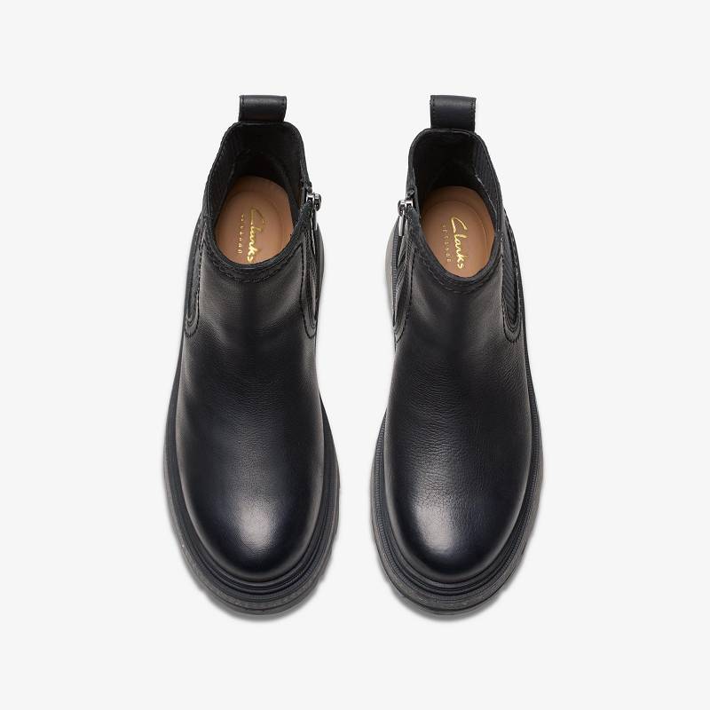 Clarks Hencroft Step Waterproof Siyah | CLKS-85512