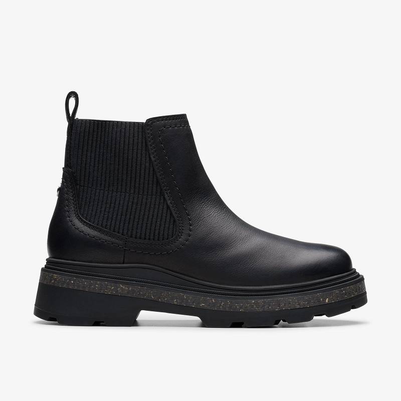 Clarks Hencroft Step Waterproof Siyah | CLKS-85512