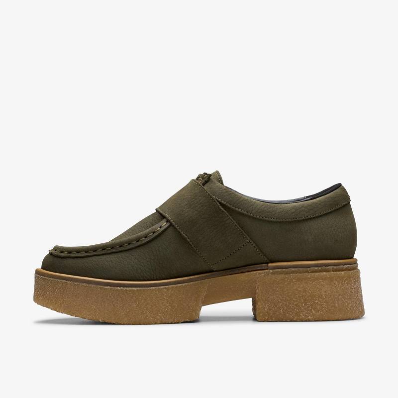 Clarks Linoso Monk Koyu Yeşil | CLKS-85399