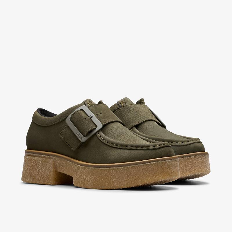 Clarks Linoso Monk Koyu Yeşil | CLKS-85399