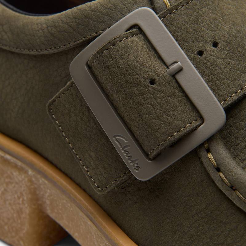 Clarks Linoso Monk Koyu Yeşil | CLKS-85399