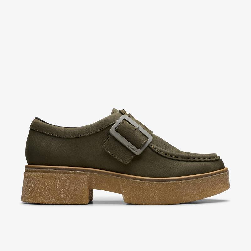 Clarks Linoso Monk Koyu Yeşil | CLKS-85399