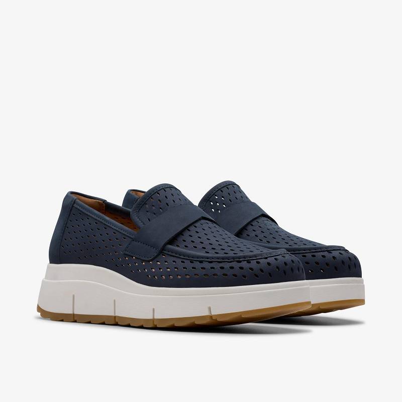 Clarks Loriini Edge Lacivert | CLKS-84812