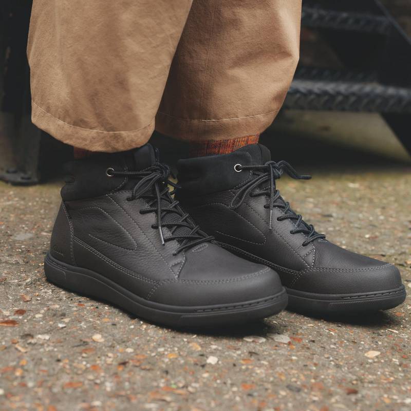 Clarks Mapstone Hi Gore-Tex Siyah | CLKS-84250