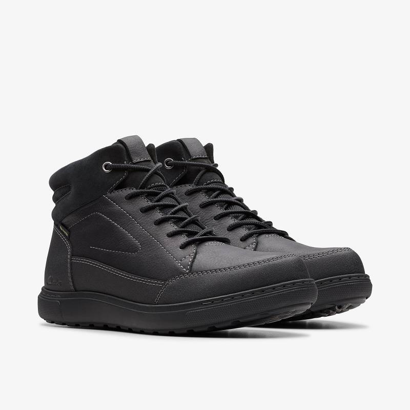 Clarks Mapstone Hi Gore-Tex Siyah | CLKS-84250