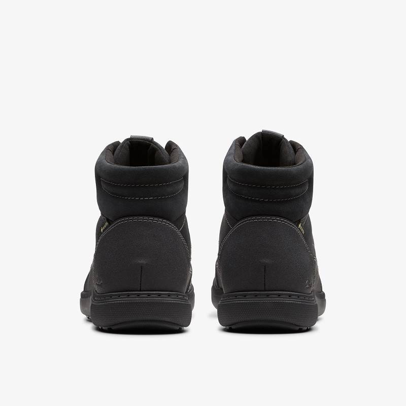 Clarks Mapstone Hi Gore-Tex Siyah | CLKS-84250