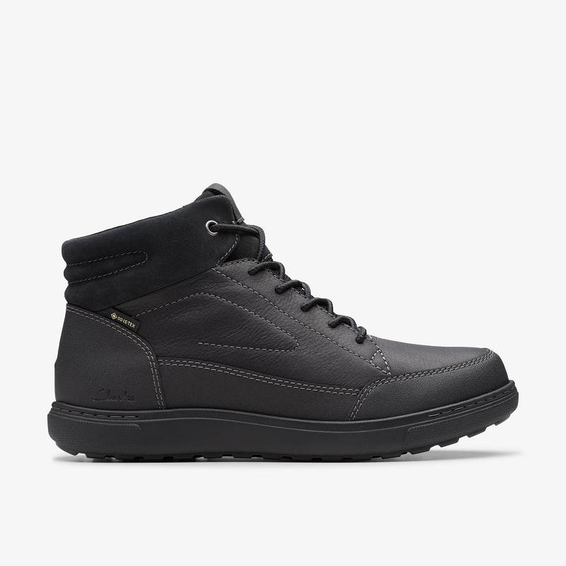 Clarks Mapstone Hi Gore-Tex Siyah | CLKS-84250