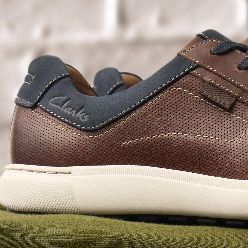 Clarks Mapstone Lace Kahverengi | CLKS-84226