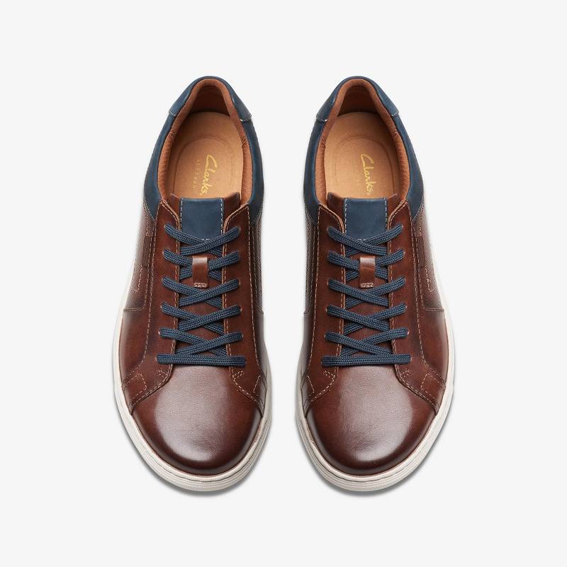 Clarks Mapstone Lace Kahverengi | CLKS-84226