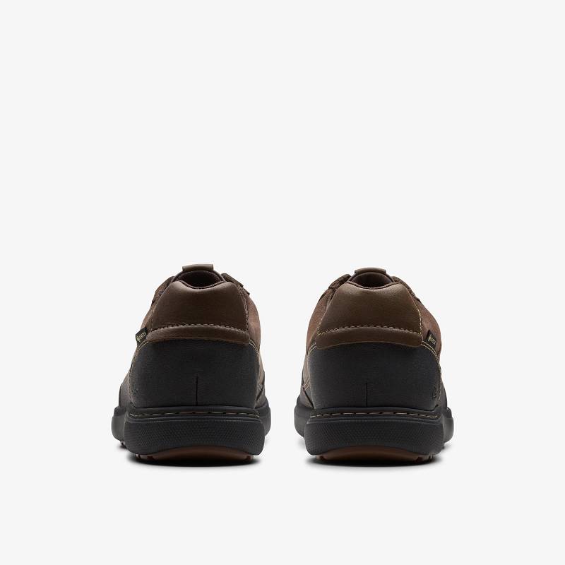 Clarks Mapstone Lo Gore-Tex Koyu Kahverengi | CLKS-84248