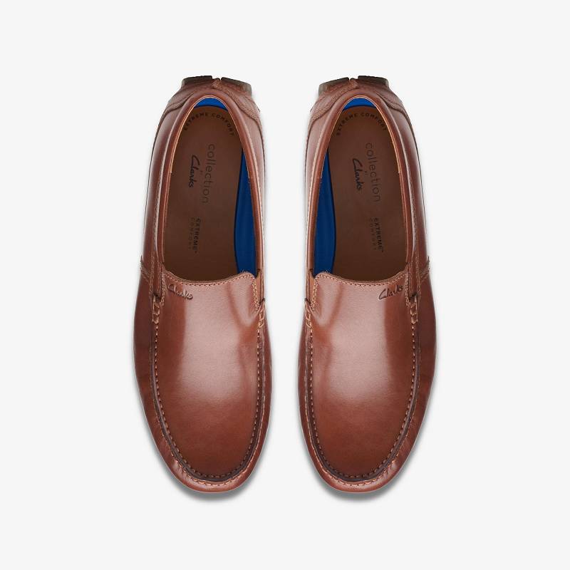Clarks Markman Plain Koyu Kahverengi | CLKS-84357