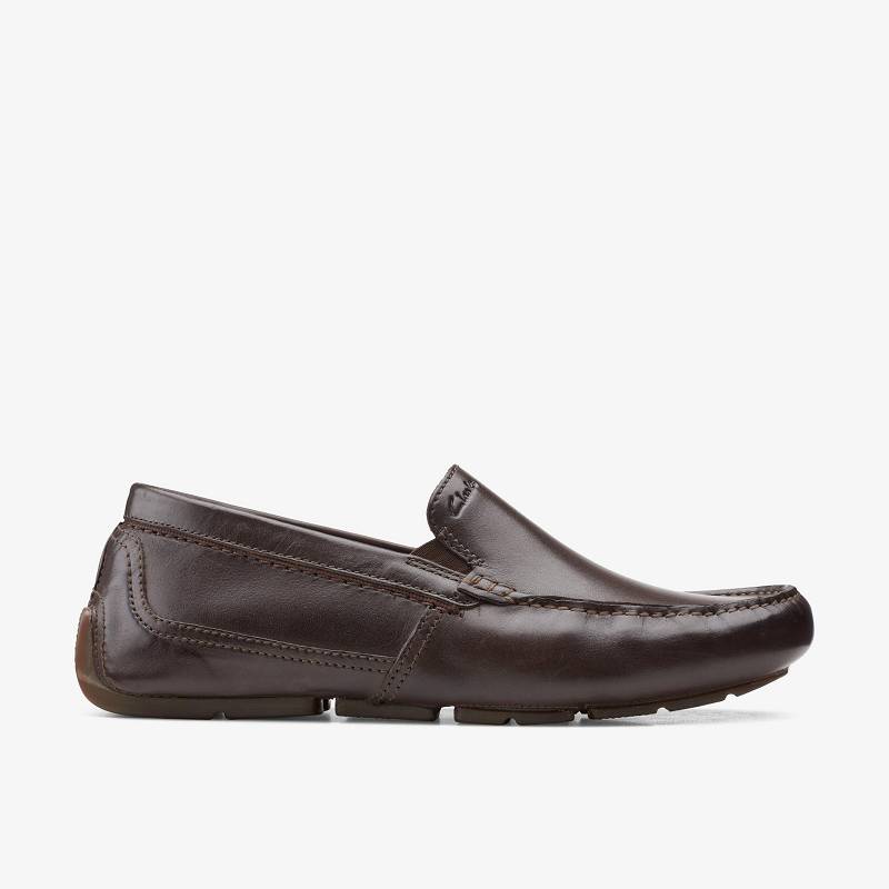Clarks Markman Plain Koyu Kahverengi | CLKS-84355