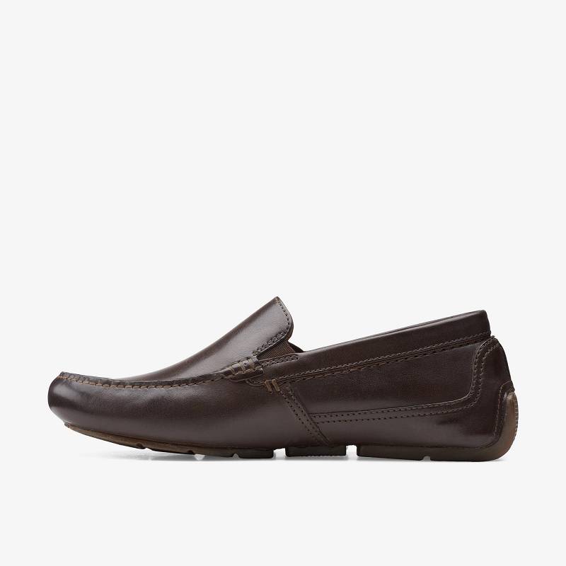 Clarks Markman Plain Koyu Kahverengi | CLKS-84276