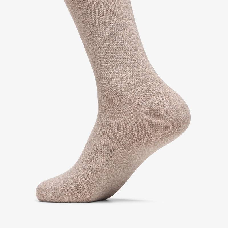 Clarks Marled Crew Sock Kahverengi | CLKS-84181