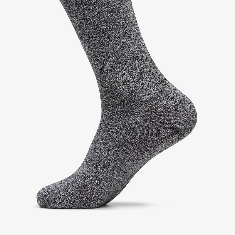 Clarks Marled Crew Sock Siyah | CLKS-84182